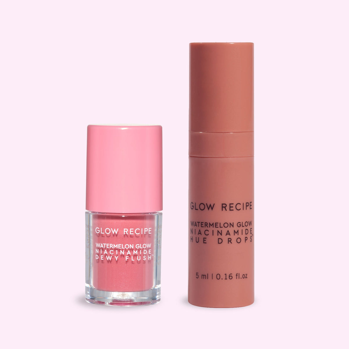 Glow Recipe Sunkissed & Flushed Set with Dewy Flush and Hue Drops in Sun Glow shade