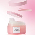 Glow Recipe LHA + AHA Korean Watermelon Toner Pads jar shown beside the 60-count pack for an at-home 5-minute facial.