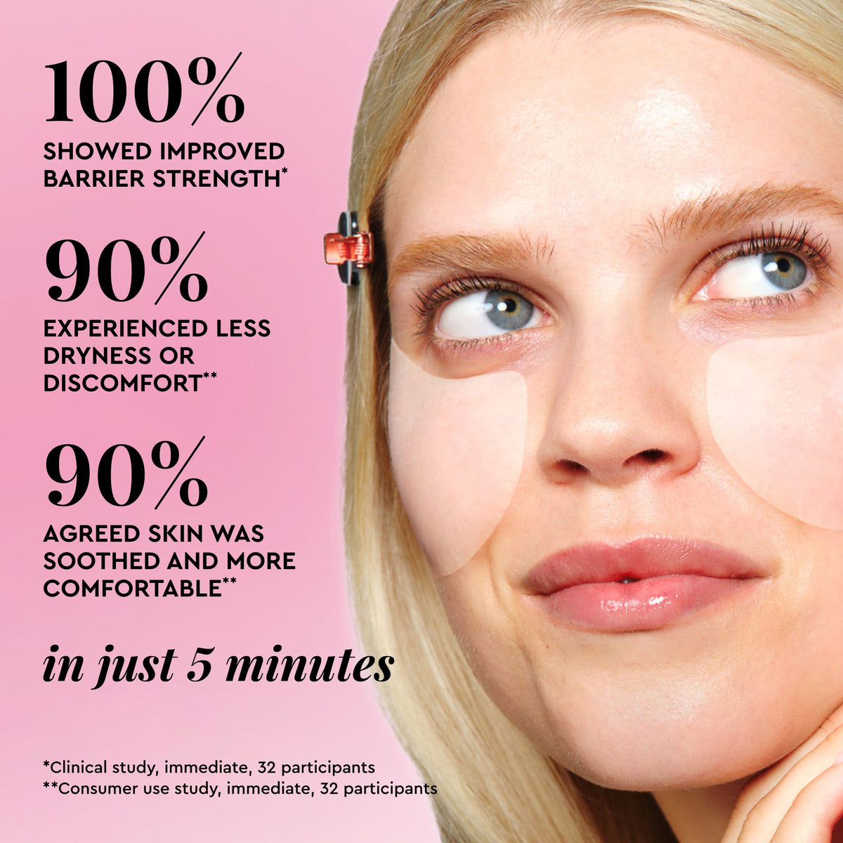 Infographic highlighting vegan PDRN+ in the toner pads, shown supporting visible collagen regeneration and repair.