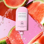 Glow Recipe Watermelon Glow Dew Shield SPF 30 full-size sunscreen bottle, no white cast formula