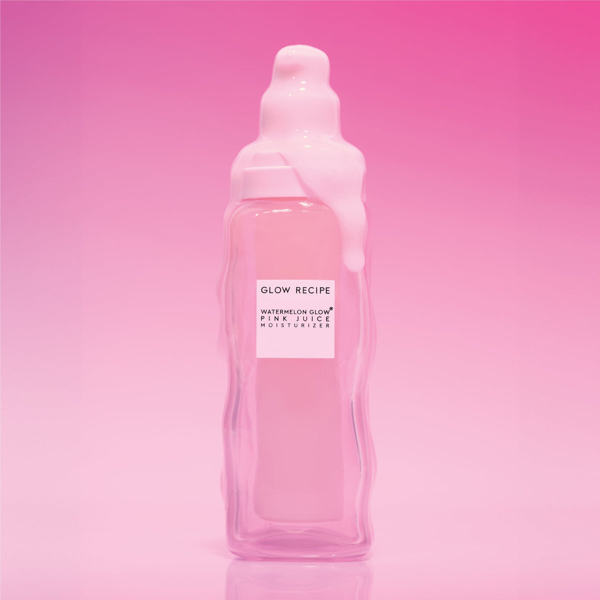 Additional studio angle of the Refill Pod (50ml) cartridge for Watermelon Glow Pink Juice Moisturizer on a plain backdrop.