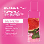 Glow Recipe Dew It Yourself Toner Pads Masking Kit infographic highlighting the watermelon-powered toner formula.