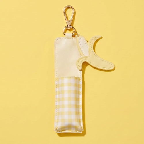 Banana Glass Balm Keychain