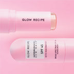 Glow Recipe Watermelon Glow Niacinamide Dew Balm SPF 45 shown with niacinamide called out for evening tone and hyperpigmentation.